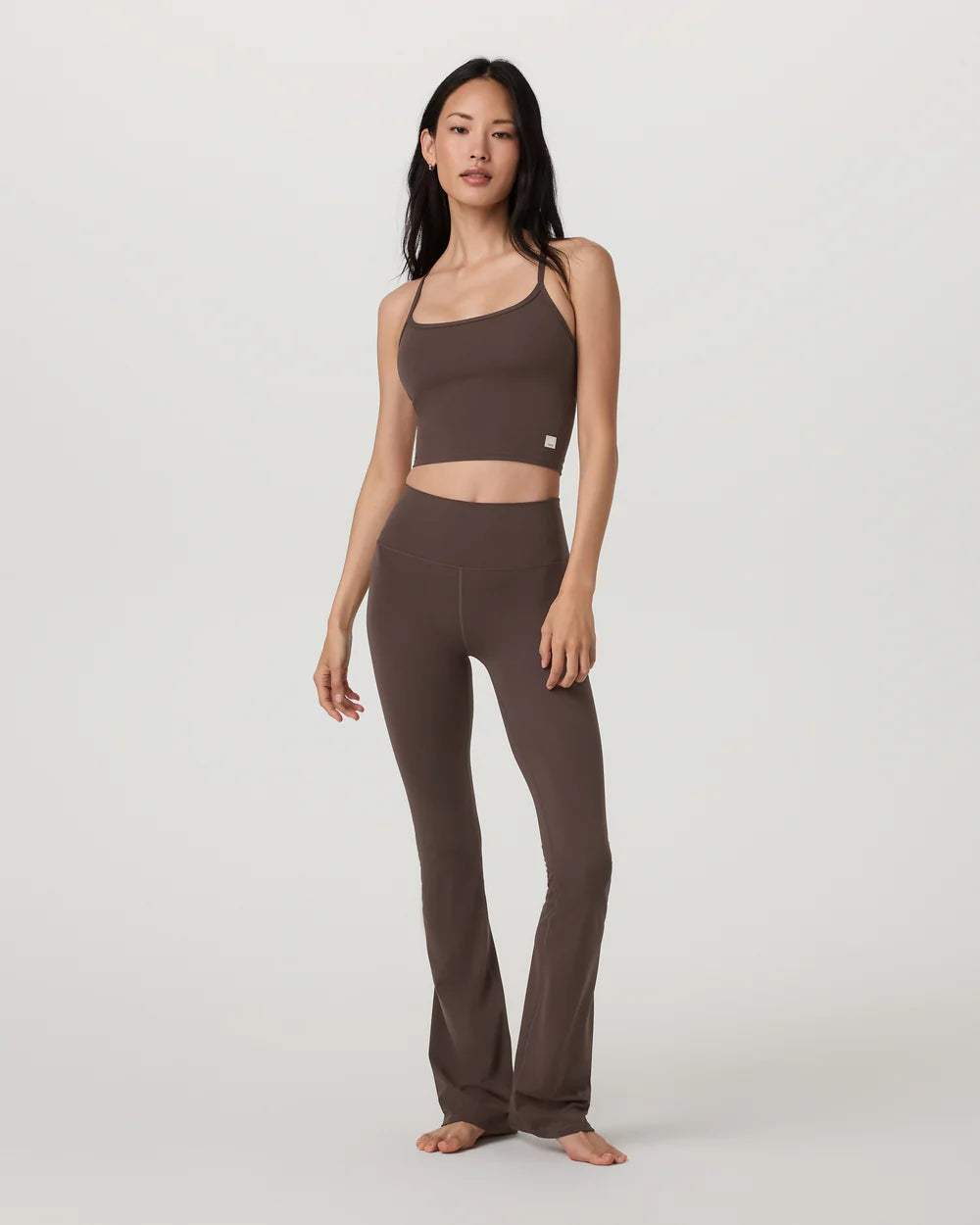 All The Feels Slim Flare Legging | Java