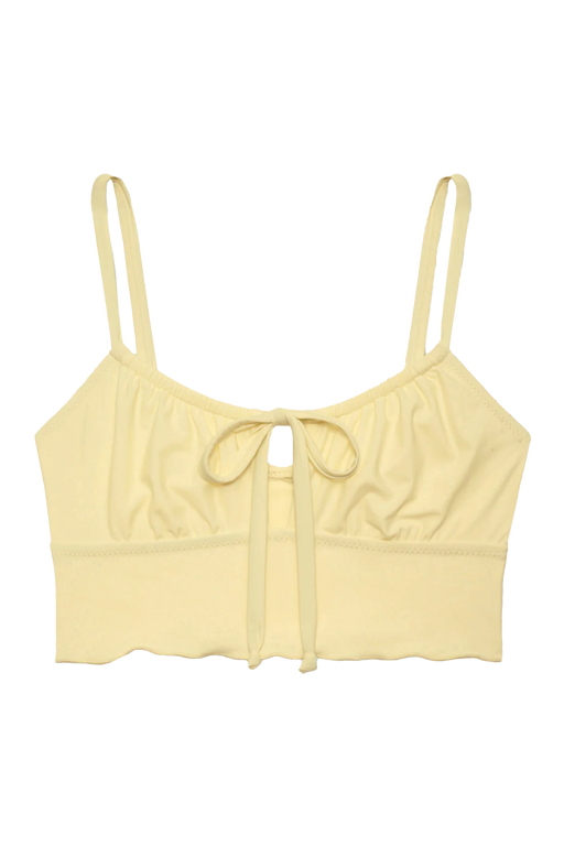 Selena Crop Top | Mellow Yellow