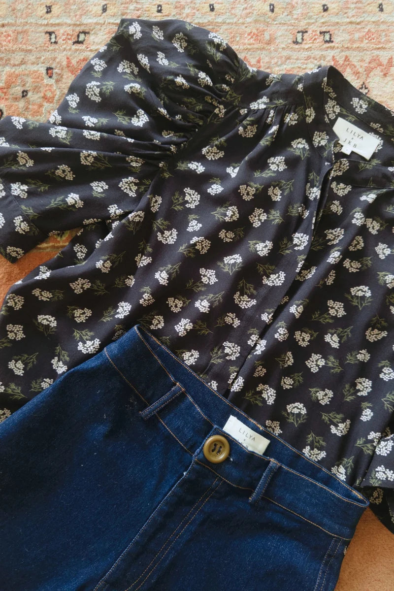 Wordford Top | Navy
