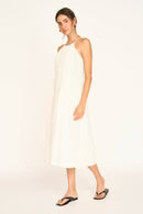 Alba Dress | White Linen