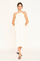 Alba Dress | White Linen