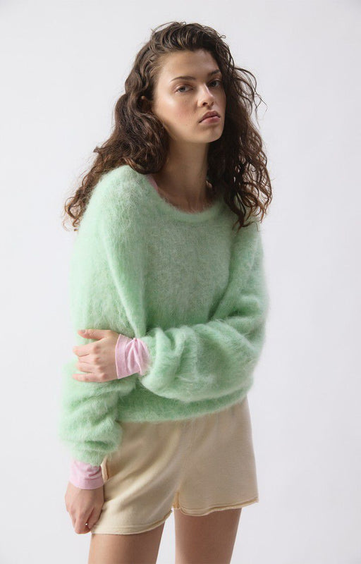 Womens Jumper Niby | Almond Melange