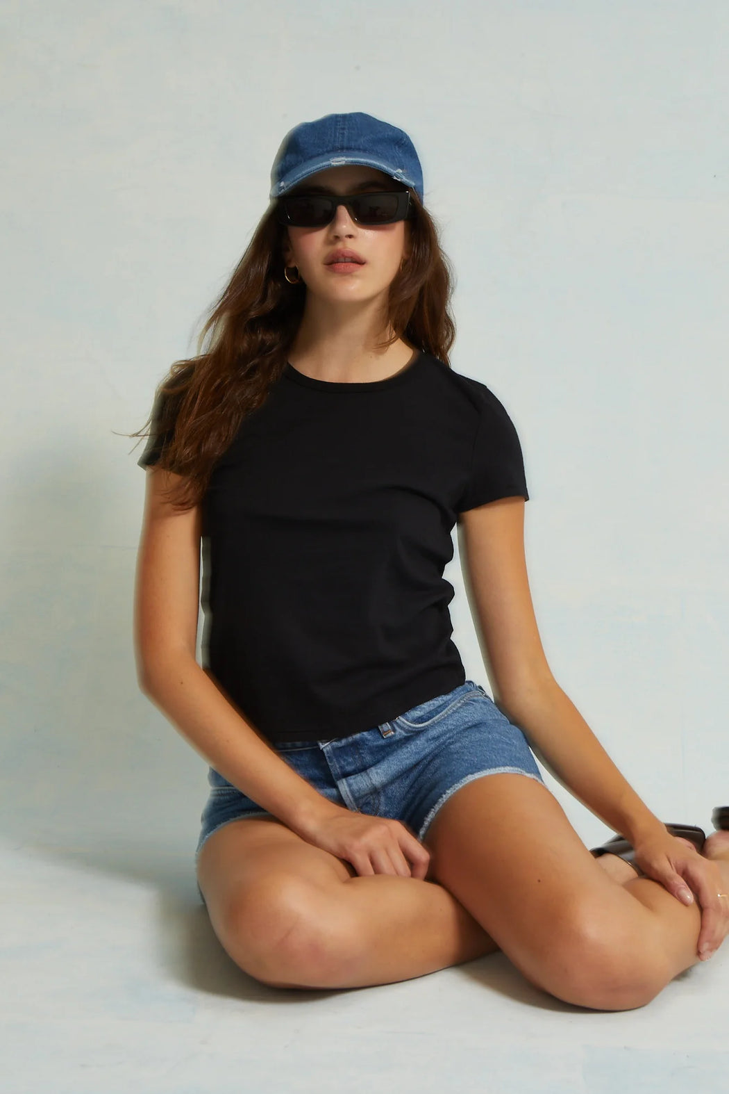 Noe Baby Tee | True Black