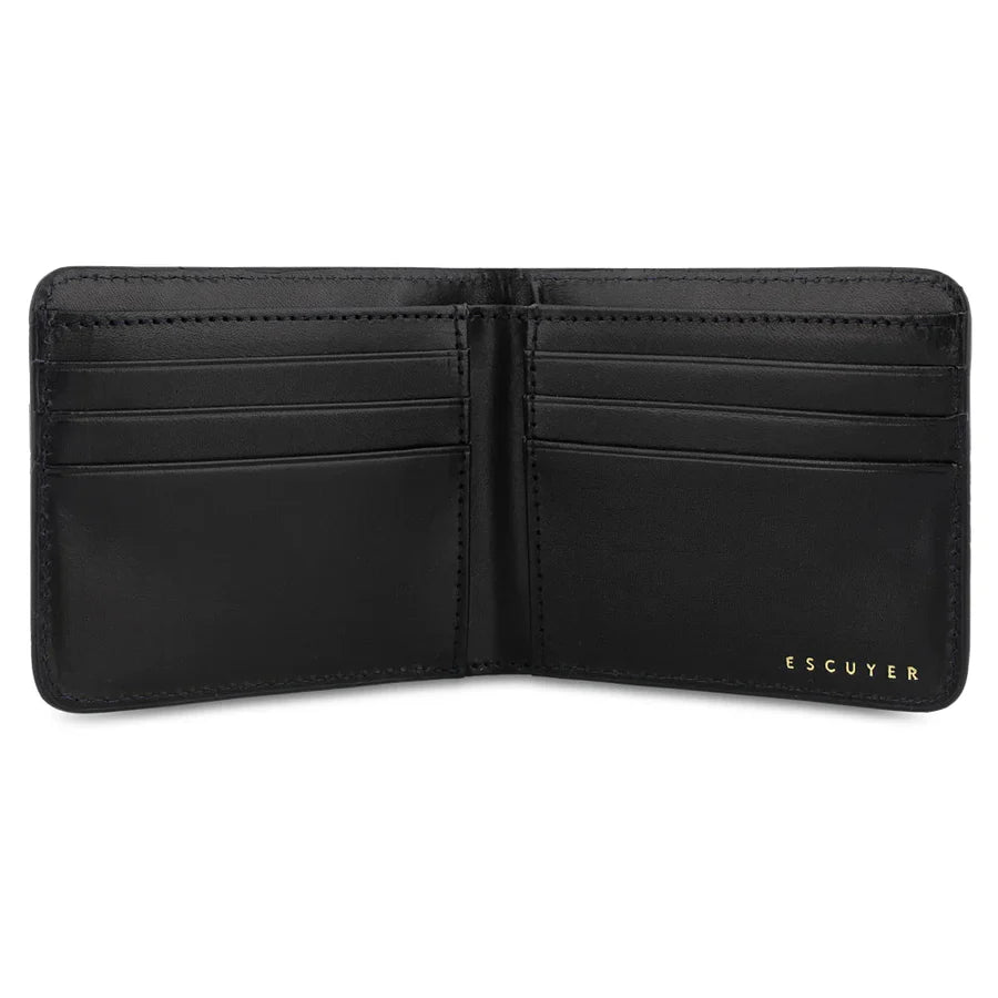 Leather Billfold Wallet | Black