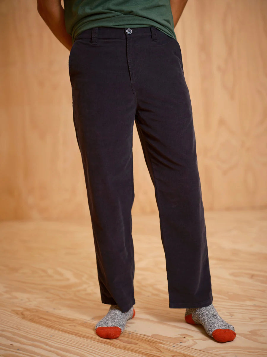 Boat Pants |  Black Corduroy