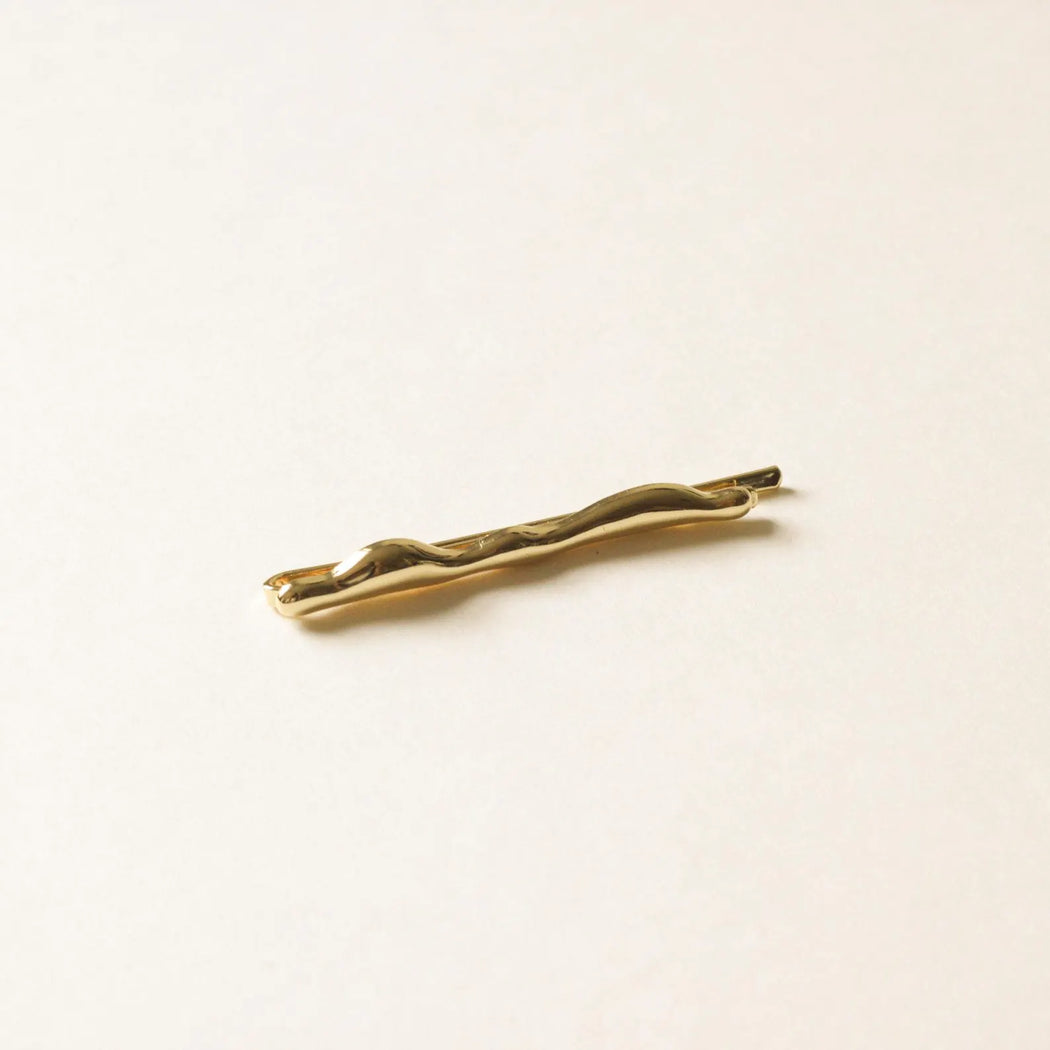 Freshwater Pearl Beaded Metal Hair Bobby Pins | Set of 4