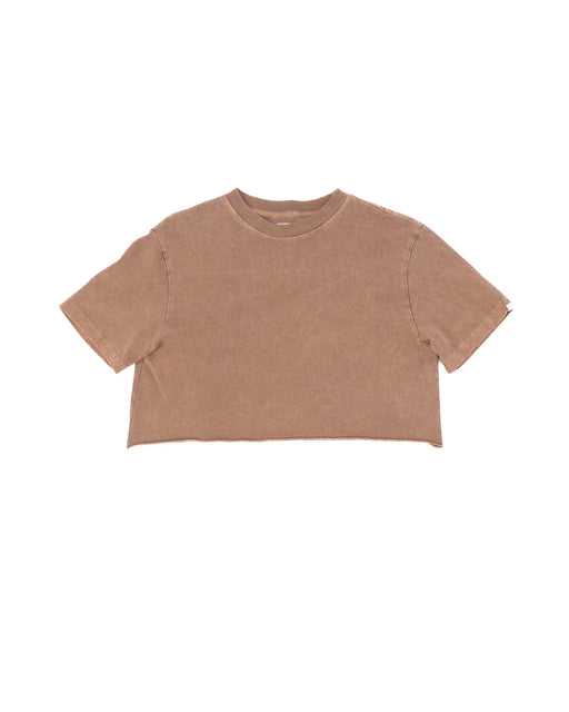 Beach Crop Tee | Brownstone