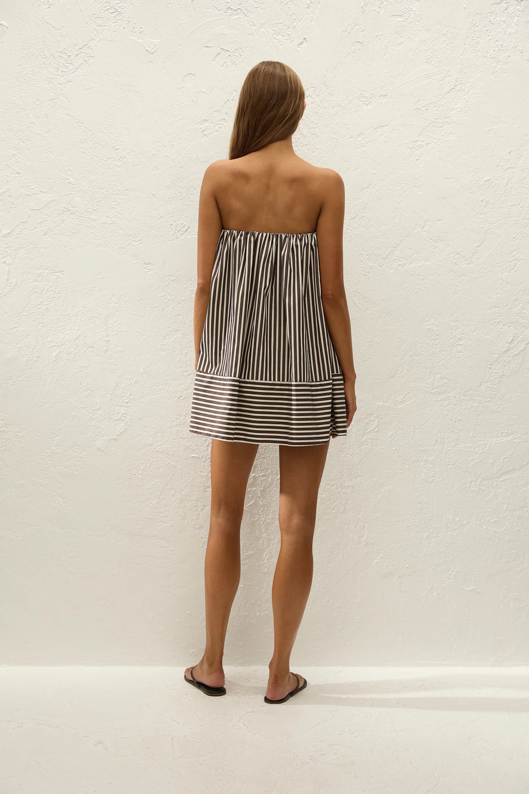 Camila Mini Dress | Rita Stripe Port