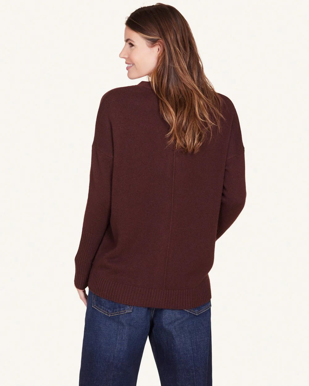 Campbell Cardigan l Currant