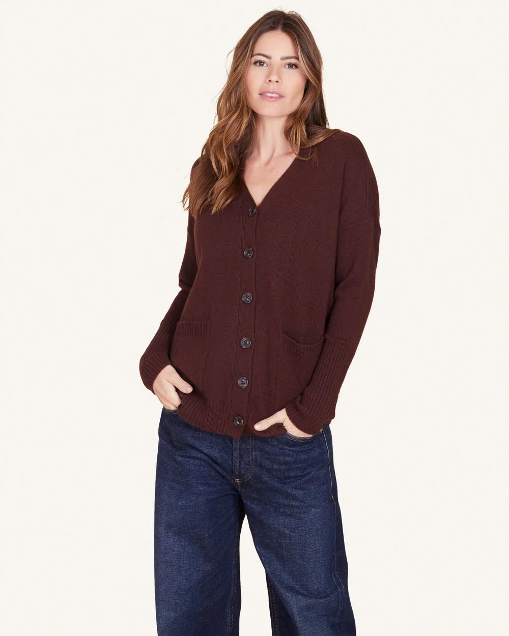 Campbell Cardigan l Currant