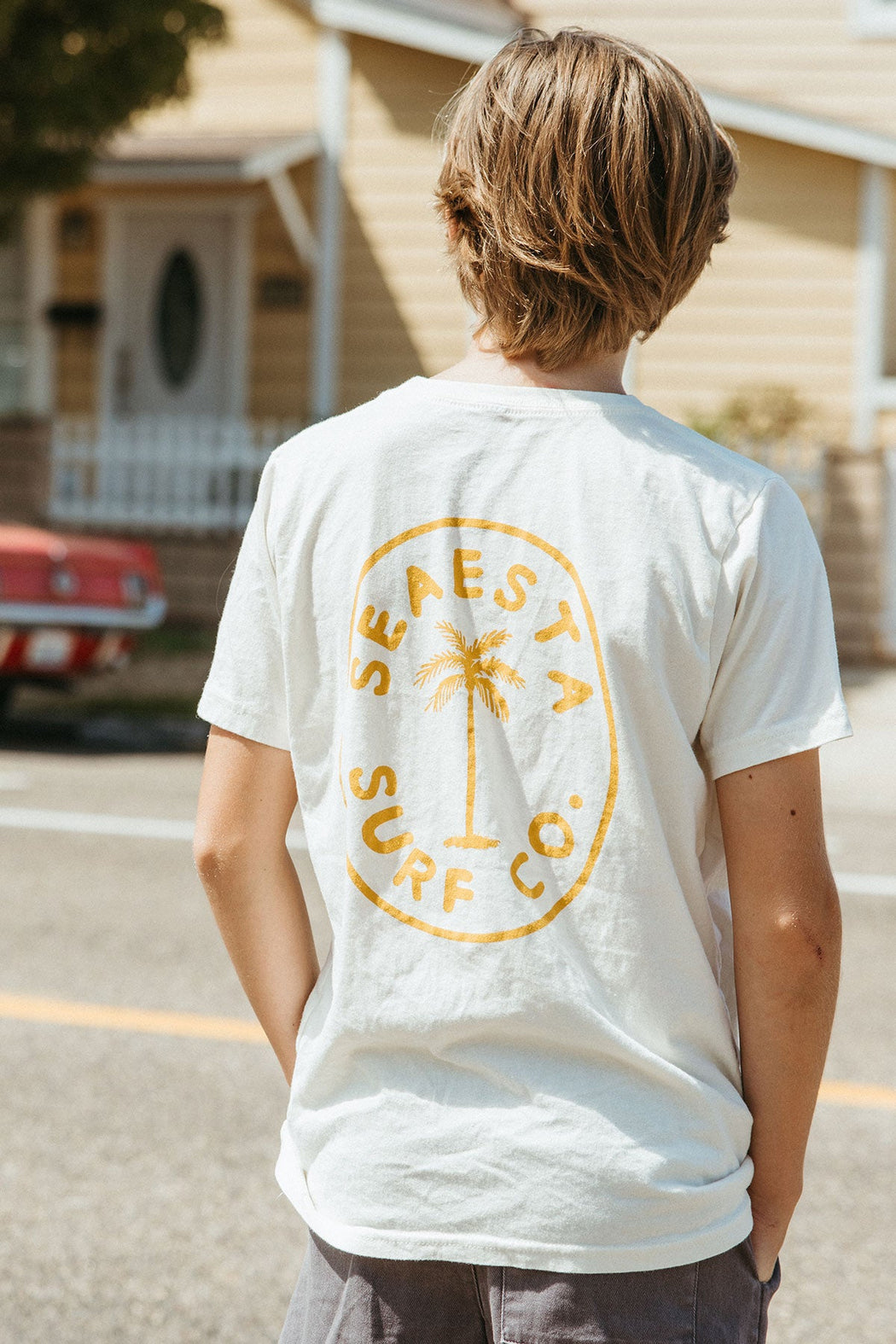 Classic Palm Tee | Coconut