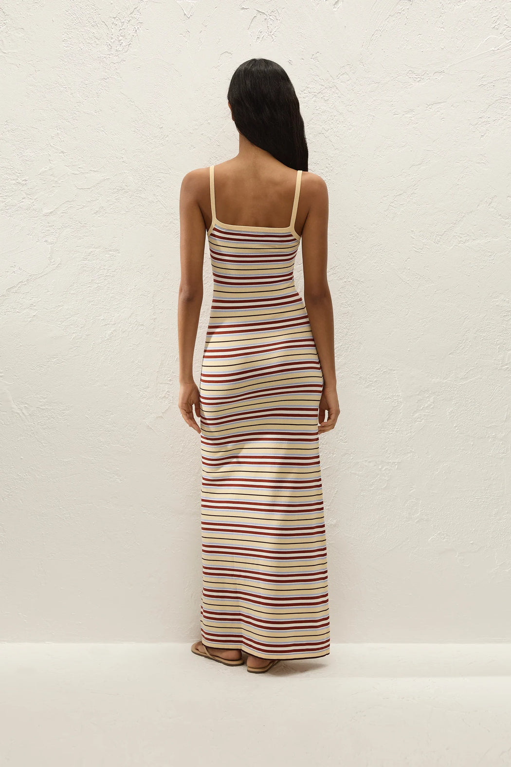 Doris Maxi Dress | Cila Stripe Butter
