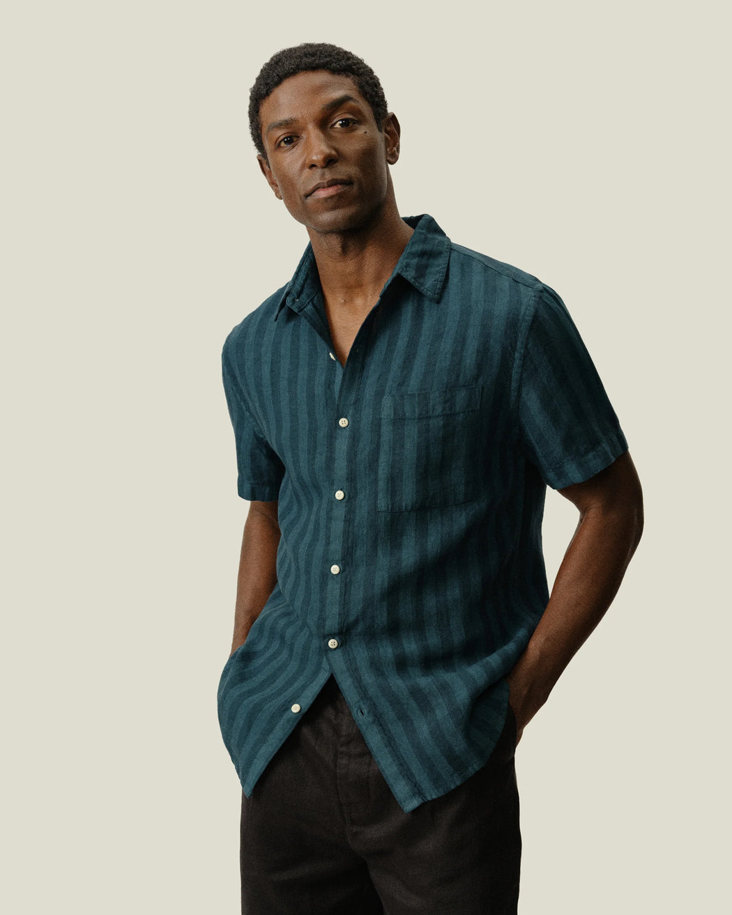 Ola Shirt | Big Wave Dusk