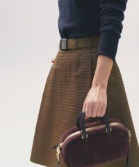 Petit Claudine | Suede Truffle