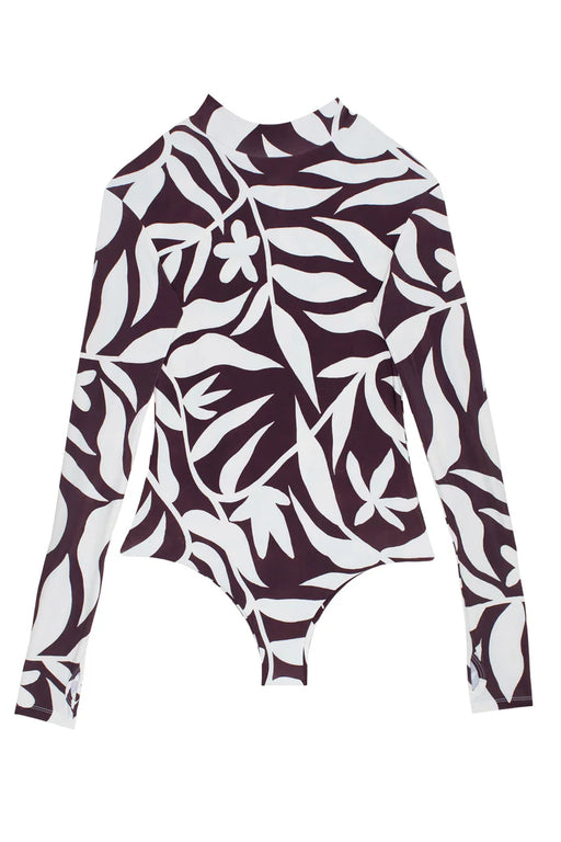 Gato Long Sleeve Bodysuit | Fleur Rouge