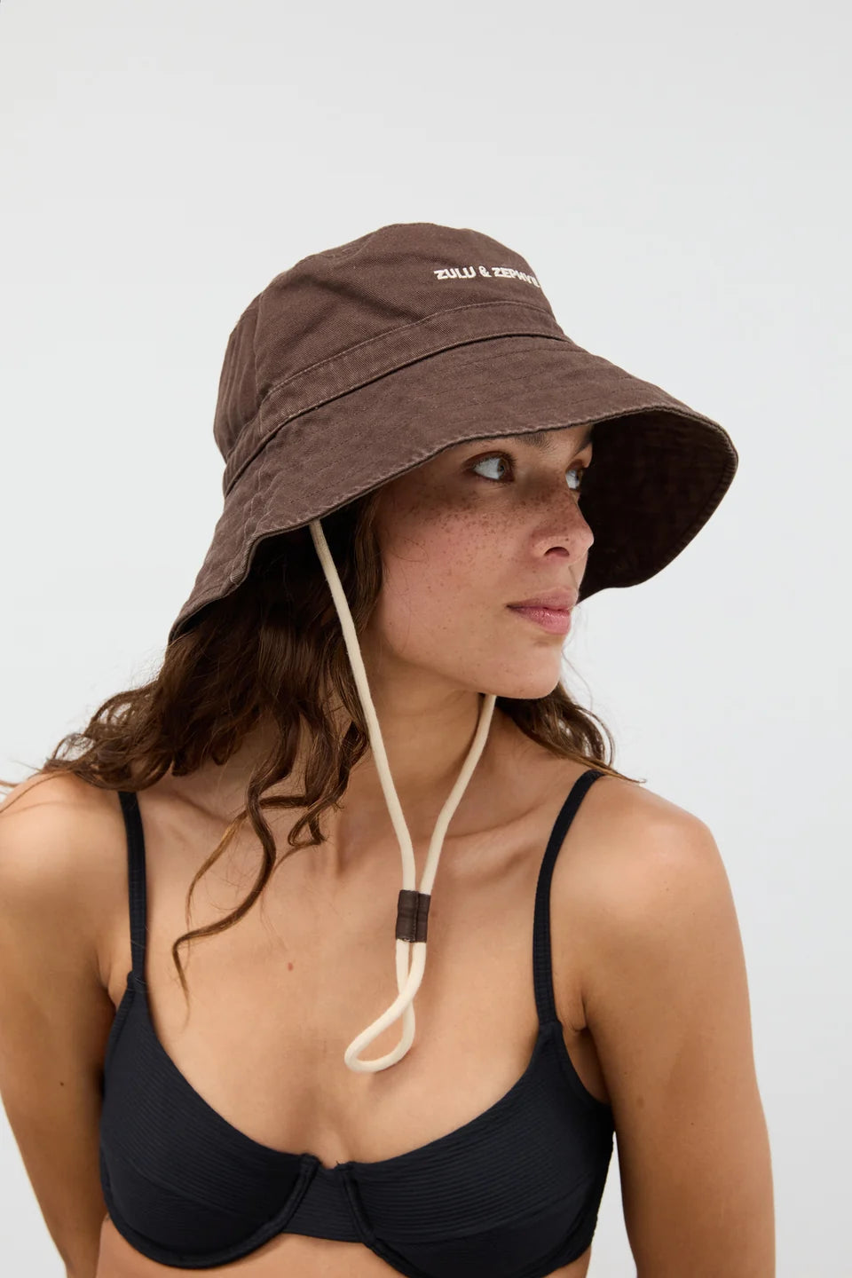 Logo Bucket Hat | Cocoa