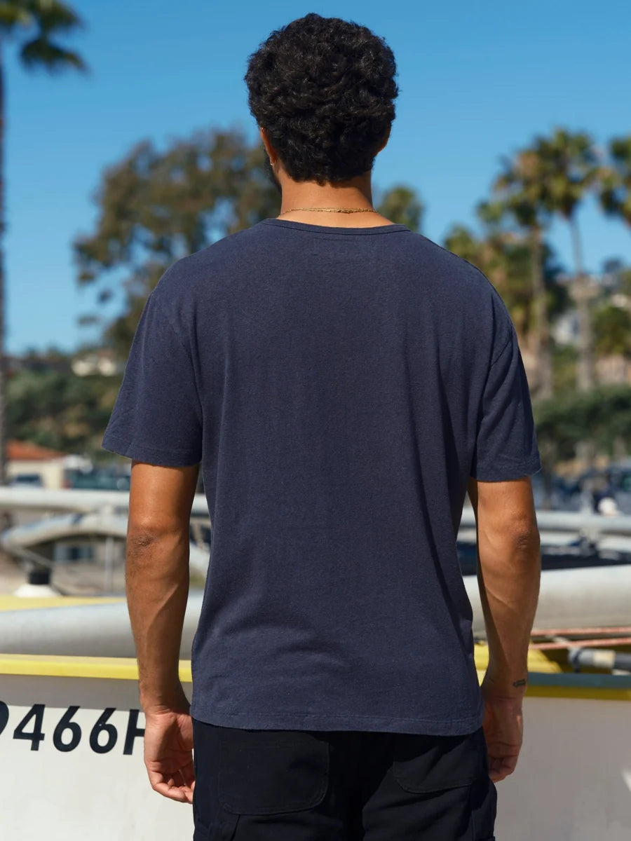 Hemp Tee | Navy
