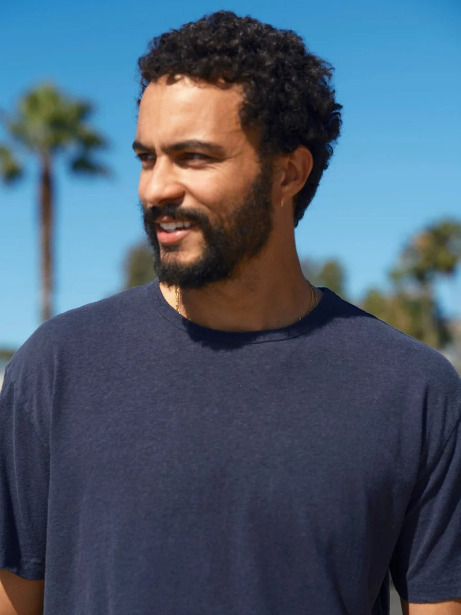 Hemp Tee | Navy