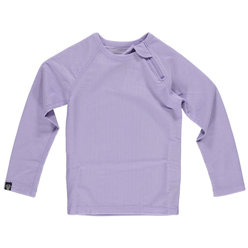 Lavender Ribbed L/S Tee