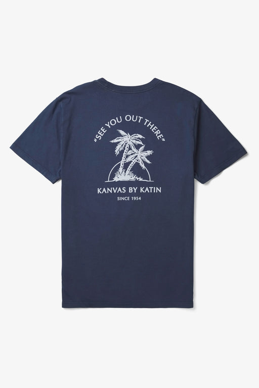 Escape Tee | Midnight Tide