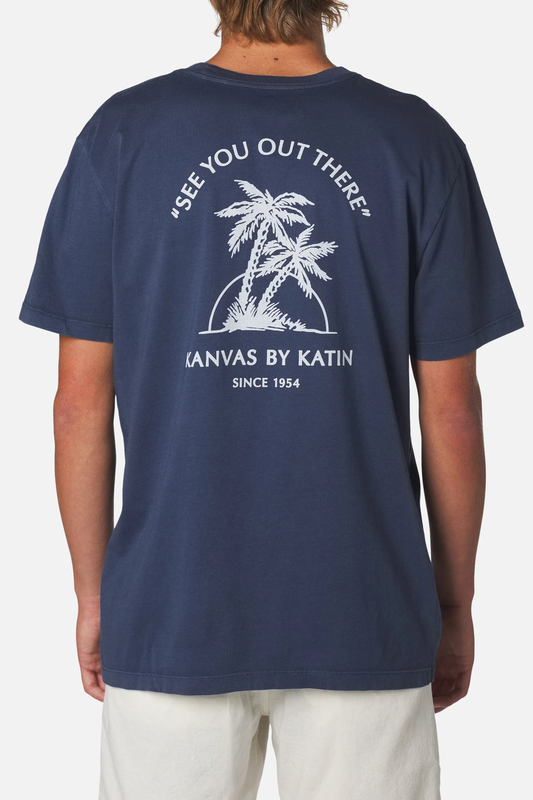 Escape Tee | Midnight Tide