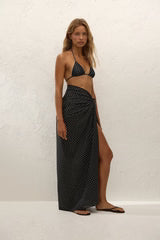 Lomas Pareo | Lola Polka Dot Black Off White