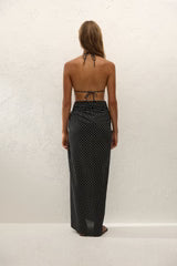 Lomas Pareo | Lola Polka Dot Black Off White