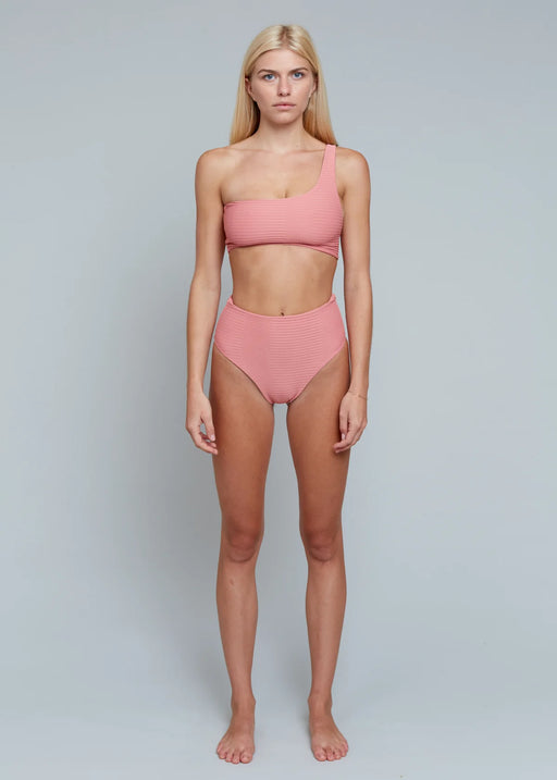 Celine Dual Rib Top | Lychee