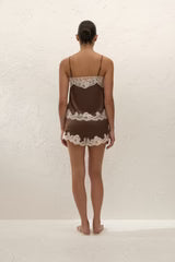 Marisol Top | Chocolate Lace