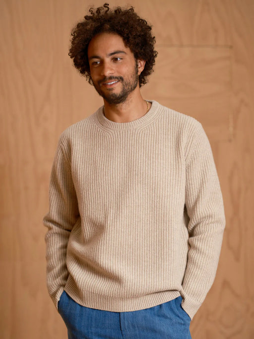 Merino Crew Sweater | Linen