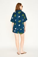 Caldero Terry Shirt | Adriatic Fig