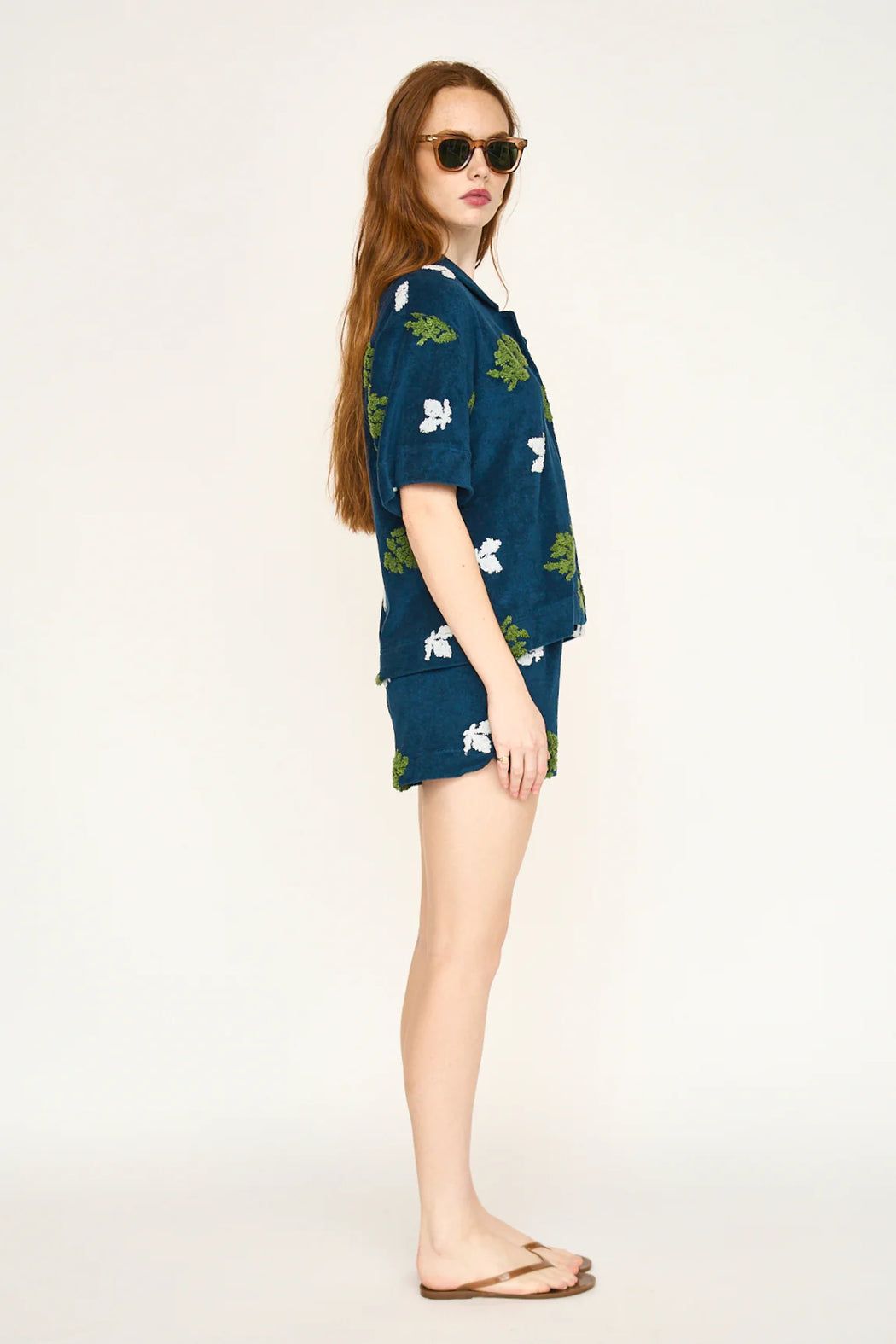 Caldero Terry Shirt | Adriatic Fig
