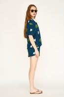 Caldero Terry Shirt | Adriatic Fig