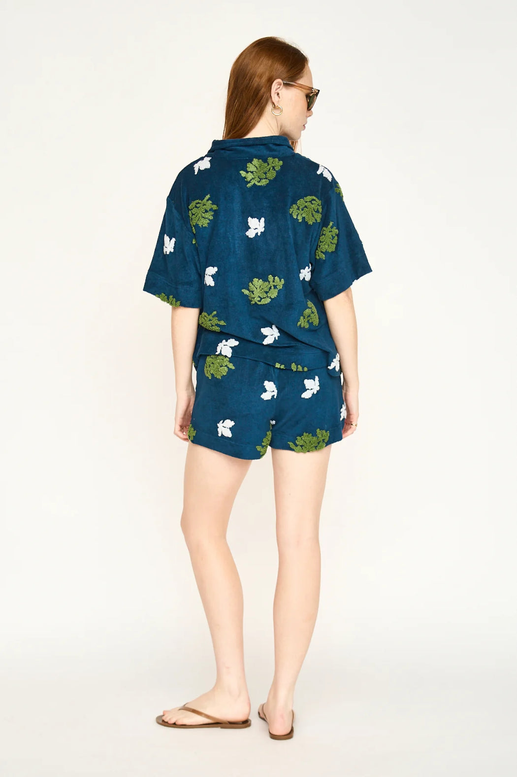 Colima Terry Short | Adriatic Fig