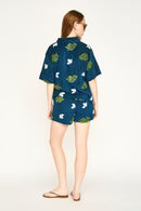 Colima Terry Short | Adriatic Fig