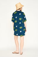 Lanai Terry Dress | Adriatic Fig