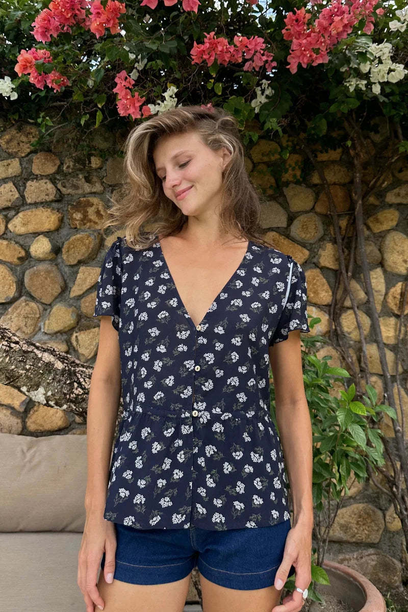 Monty Top | Navy