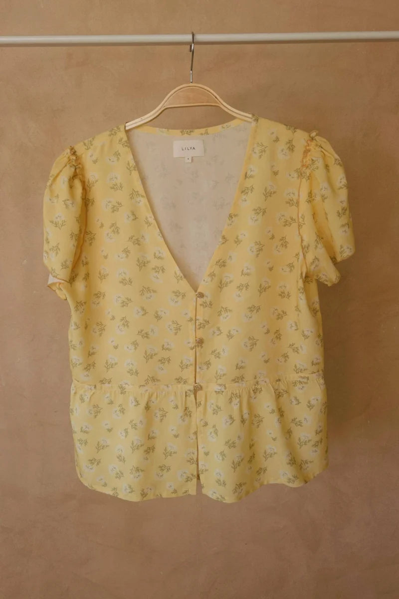 Monty Top | Yellow