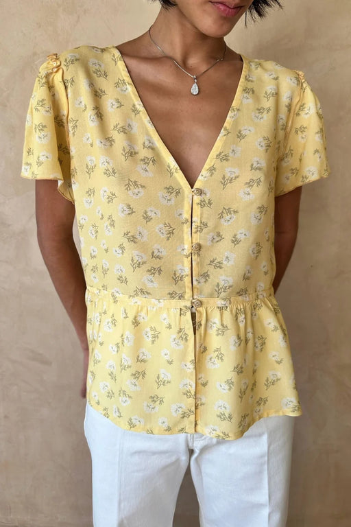 Monty Top | Yellow