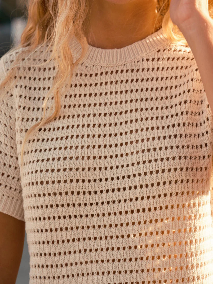 Open KnitTee | Natural