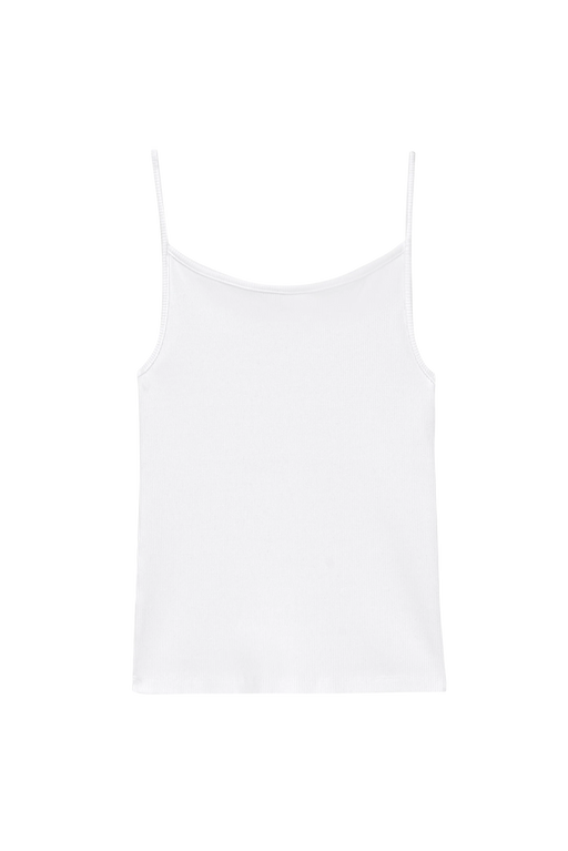 Rib Spaghetti Tank l Powder