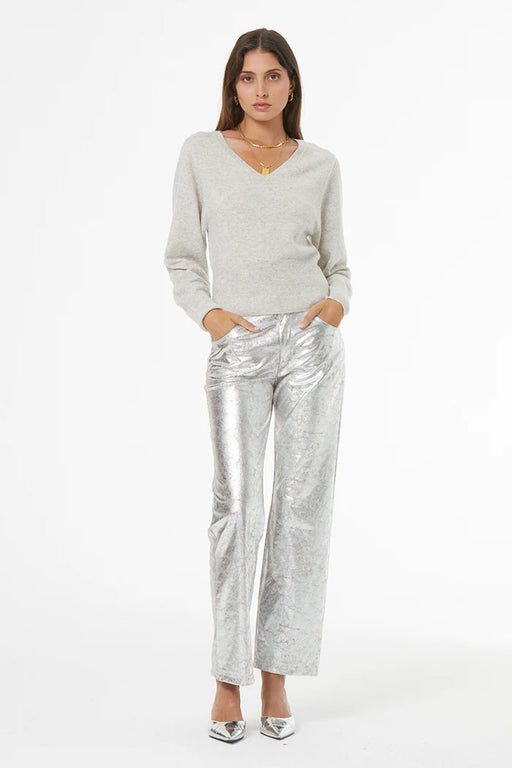 Clancy Pant | Distressed Silver