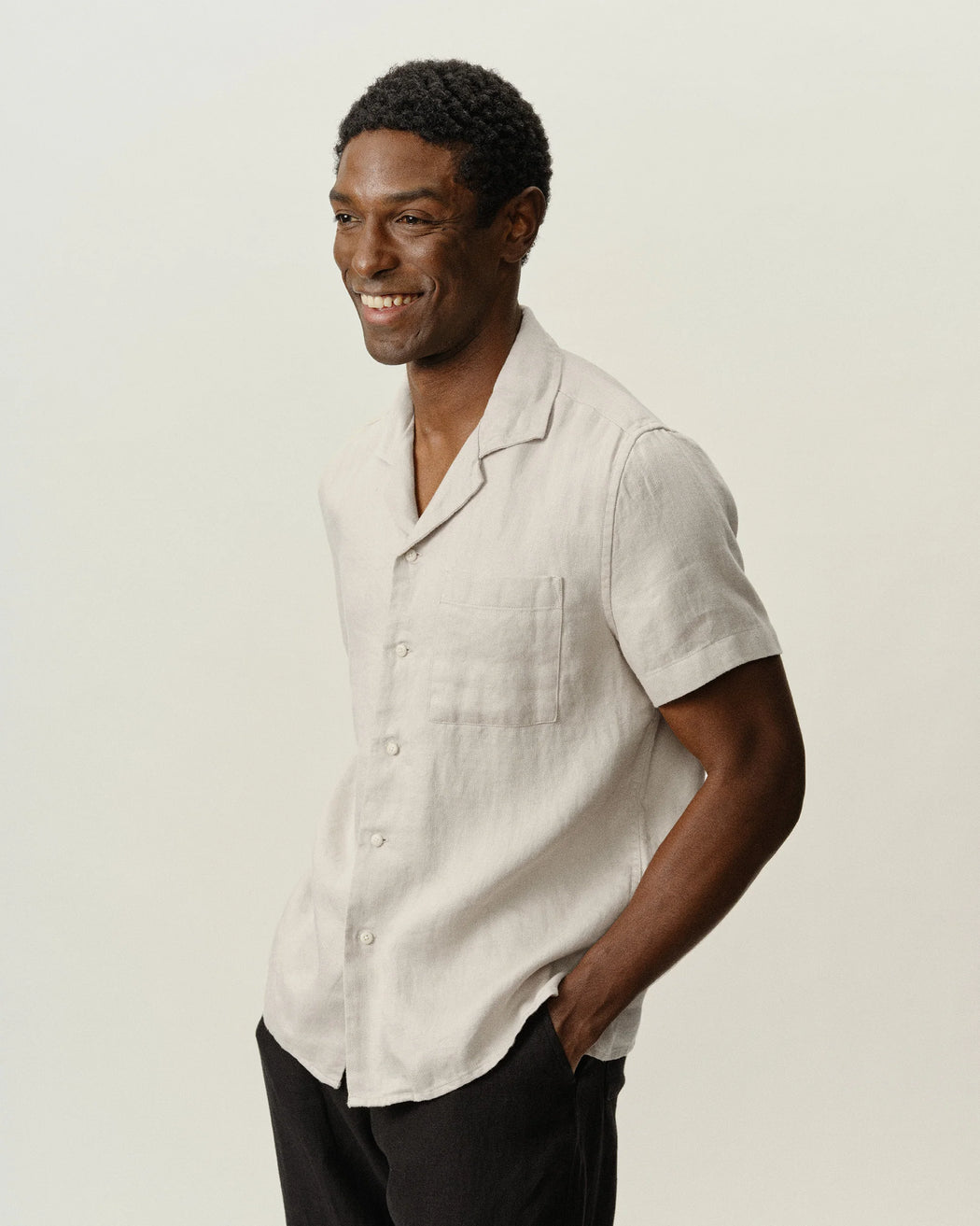 Camp Shirt | Snow Twill