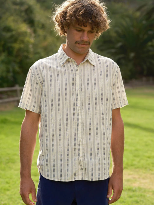 Summer Shirt | Navy Dobby