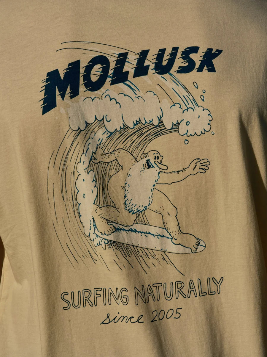Surfing NaturallyTee | Natural