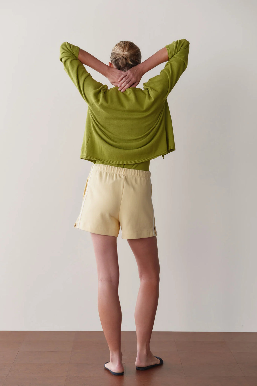 The Stripe Eco Terry Short | Butter