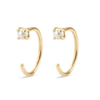 Pearl Hook Earring