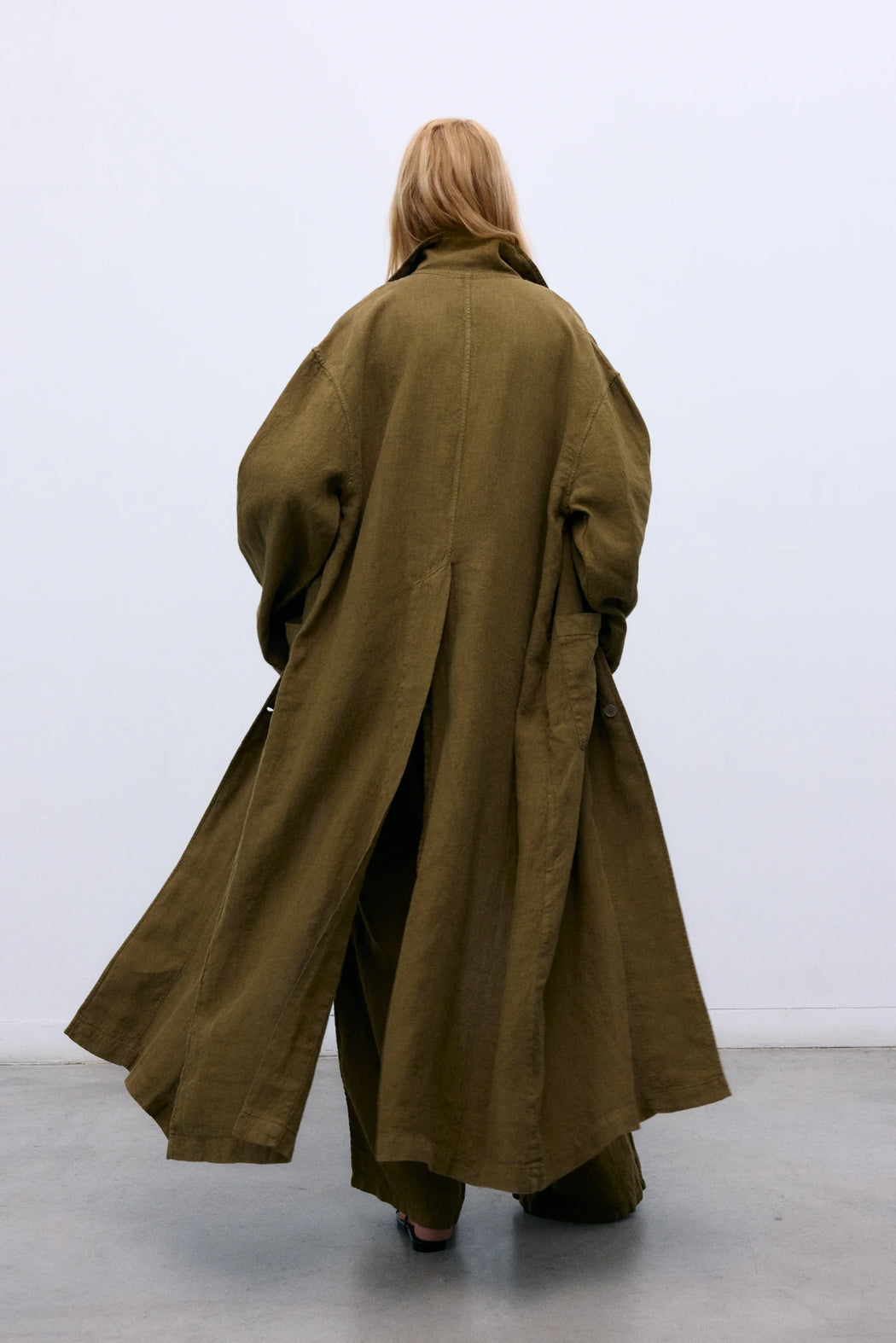 Melissa Women Trench | Earthy Olive