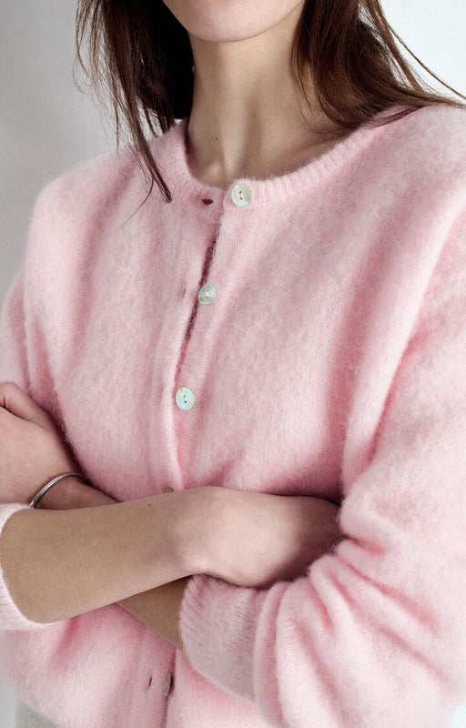 Womens Cardigan Vitow | Melange Sugared Almond