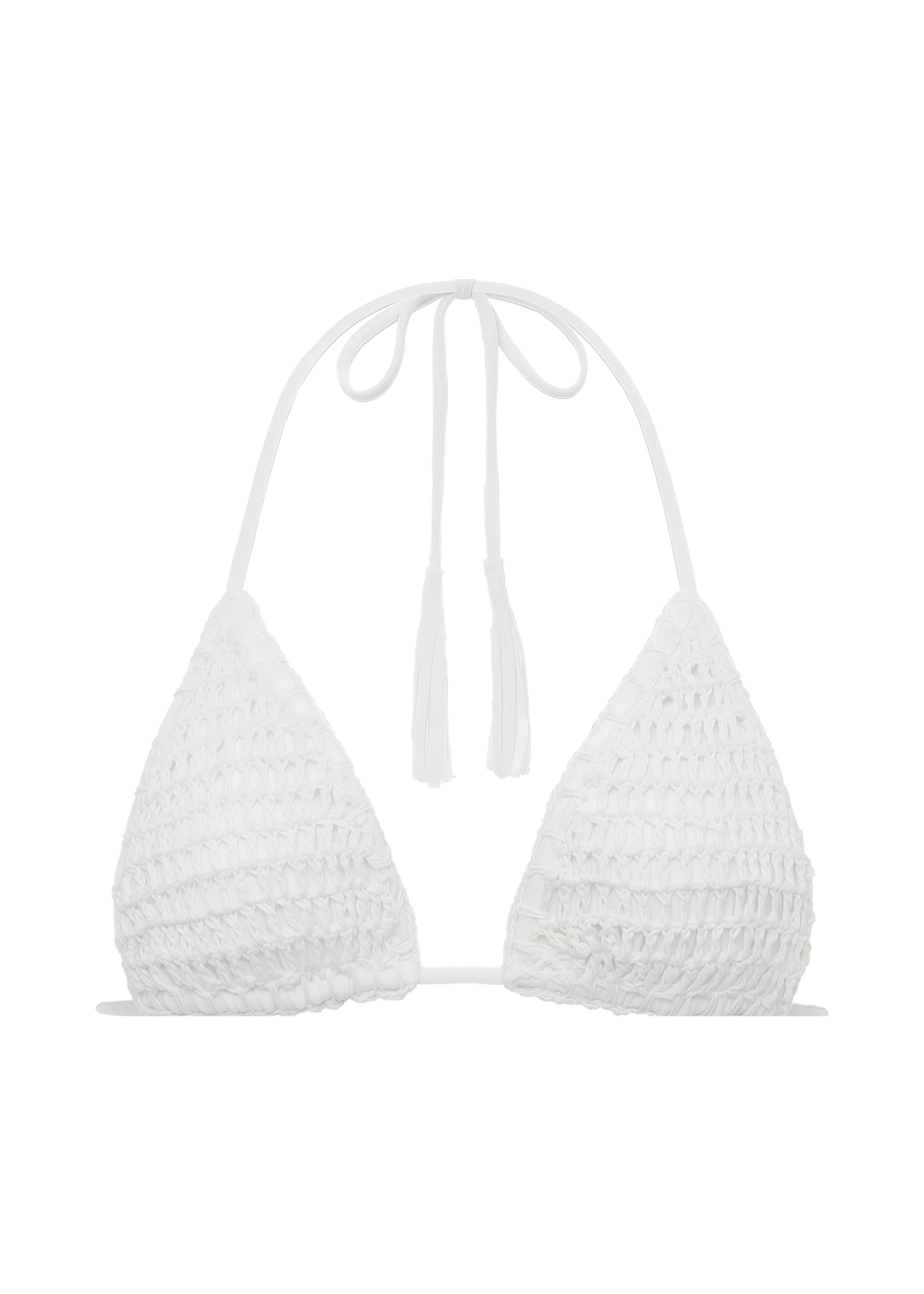 Humuhumu Crochet Top | White